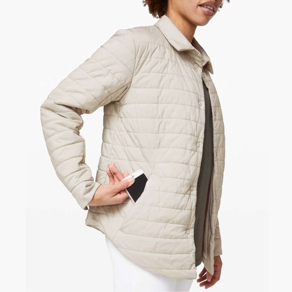 lululemon athletica Jackets & Blazers - Lululemon Switch Please Shacket Silverstone 2
